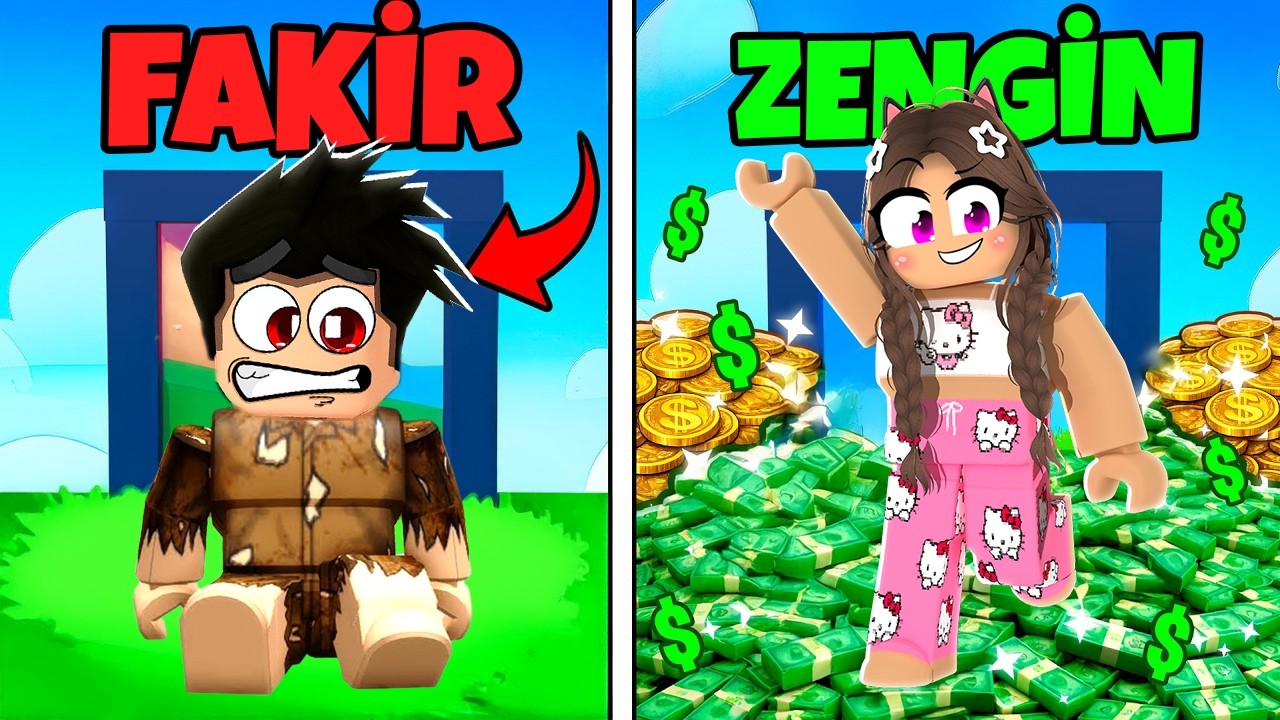 ROBLOX'TA NE İSTERSEN GERÇEK OLUYOR 😅 AYBÜKE KEL OLDU!