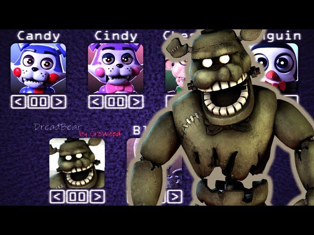 FNaF 2 Animatronics In Five Nights At Candy's Remastered (Mods) by