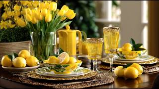 14 Glamorous Dining Table Ideas for Luxurious Home’s Spring Celebration