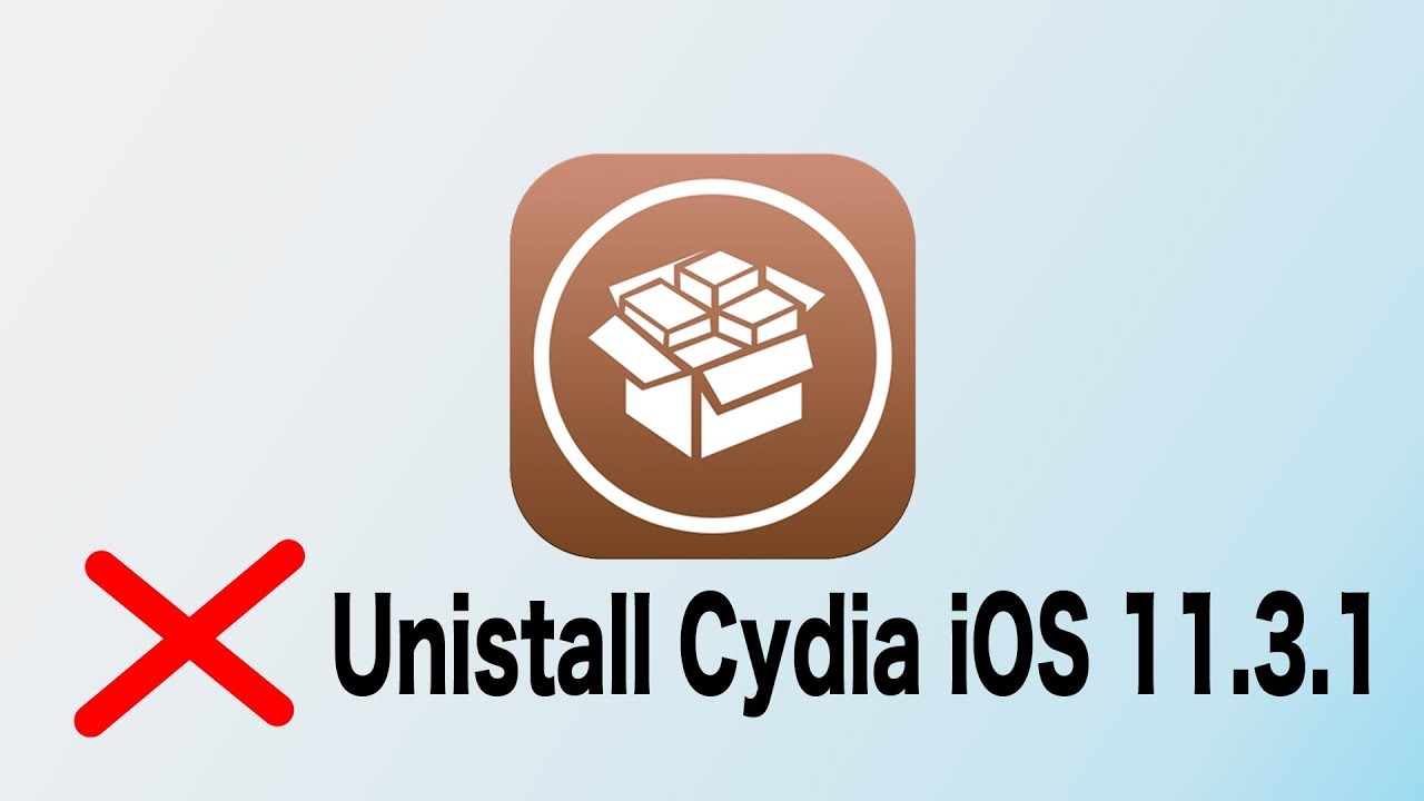 Delete Jailbreak Without Updating Ios