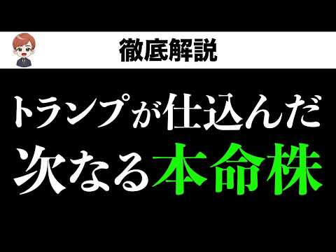NVIDIAの次は？トランプが買い増した『AI裏方銘柄』5選
