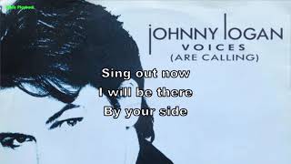 Johnny Logan - Voices are calling (Instrumental, BV, Lyrics, Karaoke)