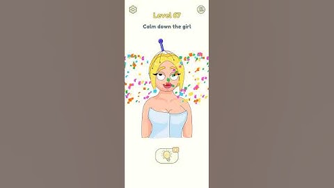 Calm down the girl|Dop 2 game🔥|level 67 walkthrough|#shorts