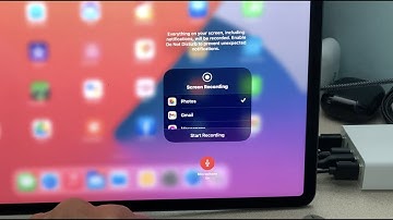 How to use Screen Recording in control center on iPad Pro
