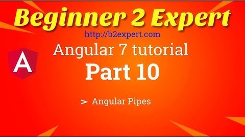 How to create angular custom pipes | What is Angular Pipes | How to use pipes in component