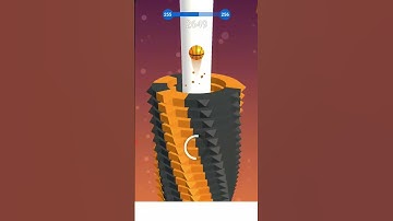 255 level in stack🏀bounce🧱game # stackbounce #gaming #levelup #gameover #stackball #shorts #ytshorts