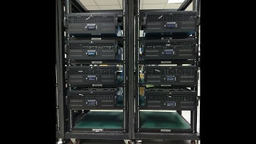 JetStor 780JH Building 8 JBODs 512 drives 5PB of raw storage SAS 12G rocks!