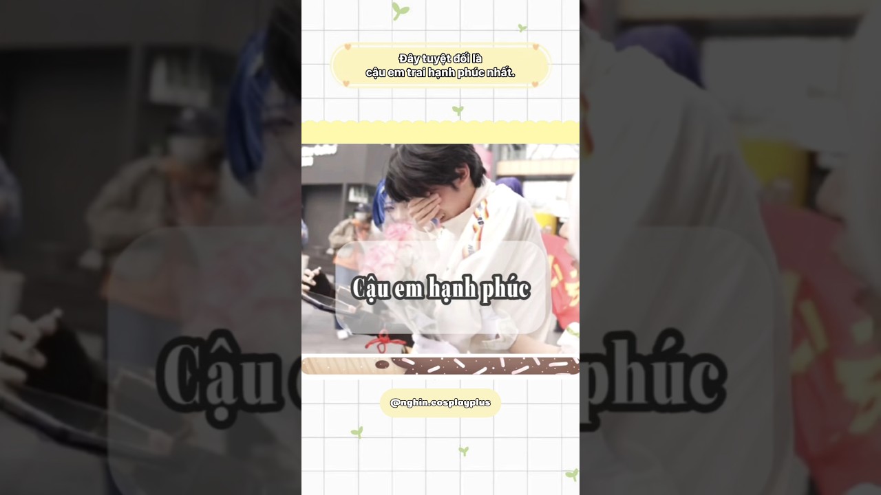 Tổ chức sinh nhật cho em trai #cosplay #cosplayer #genshinimpact #giaitri #short