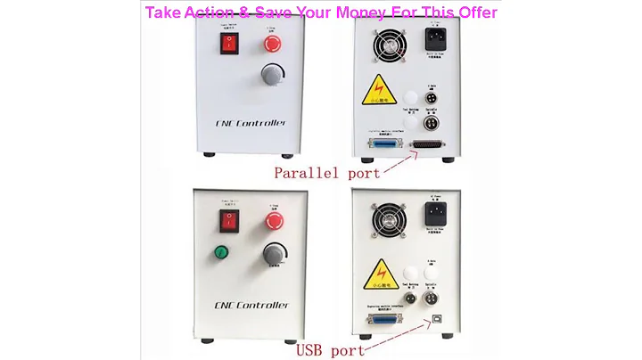 Review 500W spindle 3axis wood carving 3040 4axis mini cnc engraving machine with cutter collet cla