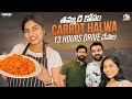 13 hours drive to meet my brother  carrot halwa  akhilavarun  usa telugu vlogs  tamda media