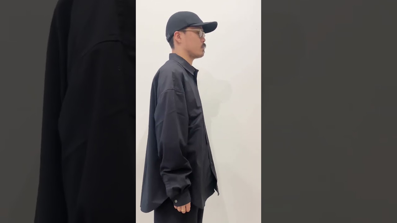 2023.3.18】COOTIE / Comfortable Broad L/S Shirt -Black- - YouTube