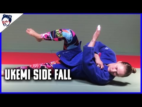 How To Do an Ukemi Side Fall in Judo | Ronda Rousey's Dojo #4