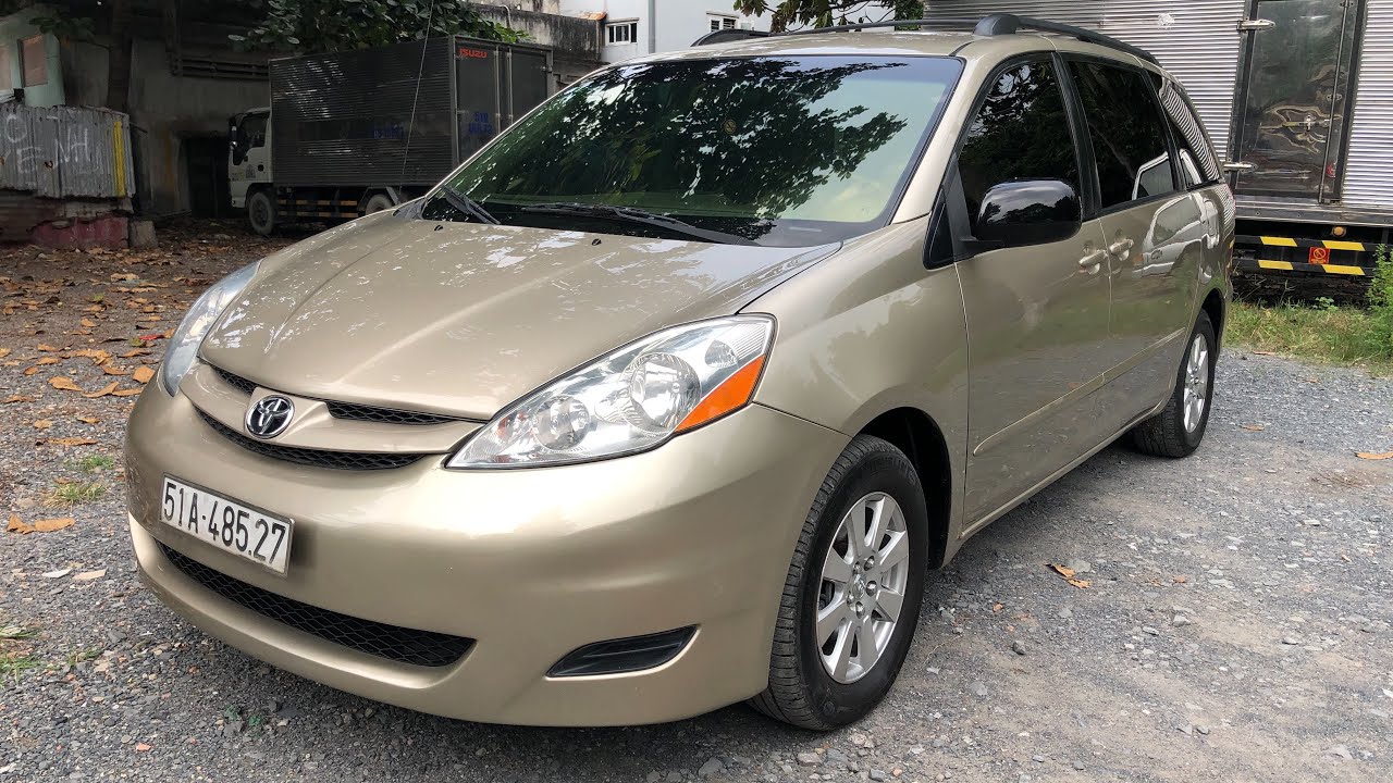 53. (Xe Đã Bán)Toyota Sienna 3.5 LE Sản Xuất 2008 Nhập Mỹ 2009 Siêu Rộng 7 Chỗ 587 Triệu