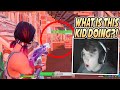 Mongraal LOSES IT After Running Into A Player With A Very UNIQUE Playing Style... - Fortnite