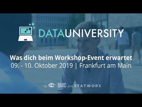 Data University 2019 – Was dich erwartet!