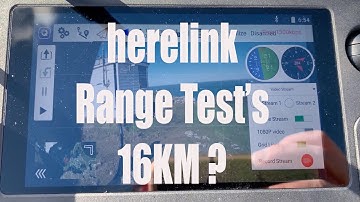Herelink Digital FPV System Range Test