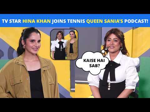 Hina Khan & Sania Mirza’s Fun Chit-Chat, Candid Masti & Paparazzi Moments | Serving It Up With Sania