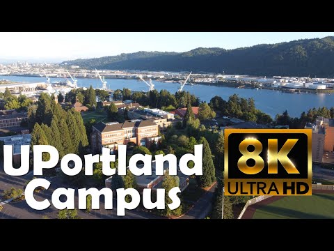 University of Portland | UP | 8K Campus Drone Tour