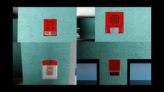 Roblox Fire Alarm Test 2 System Test - alertek fsd901 r2 fire control panel with code pan roblox