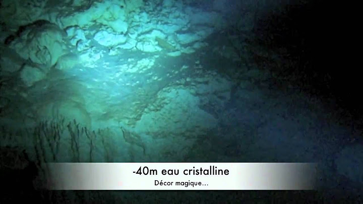 Eric.R: Plongée dans le cénote "PIT" Mexique.