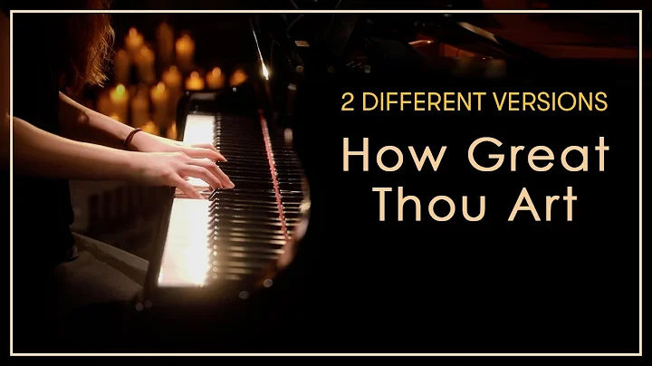 How Great Thou Art (Hymn) Piano Praise by Sangah Noona with Lyrics