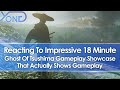 Reacting to 18 Minute Ghost Of Tsushima Gameplay Showcase That Actually Shows Gameplay