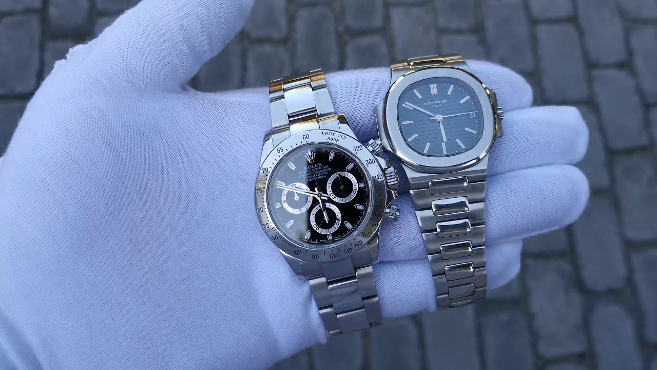 Rolex Daytona reference 116520 vs Patek 
