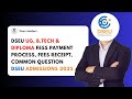 DSEU UG, B.Tech &amp; Diploma Fees Payment Process 2025 | Receipt, Common Queries Answered!