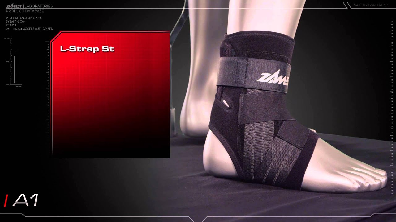 Ankle Brace Zamst A1 Youtube Ankle Brace Zamst A1 Youtube