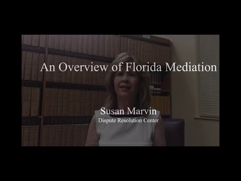 An Overview of Florida Mediation