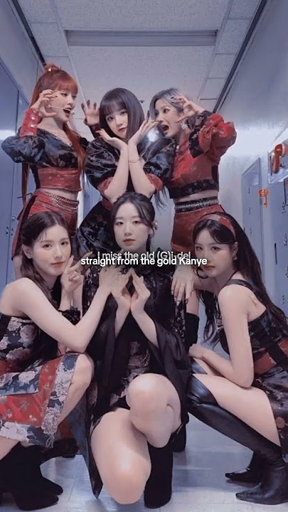 I miss the old (G)i-del.. #(g)i-del #Gidel #kpop #k-pop #edit #sad