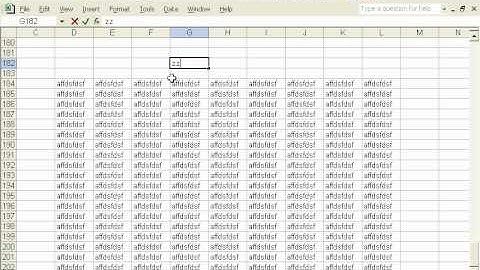 Excel 2003 pashto learning 12 View2
