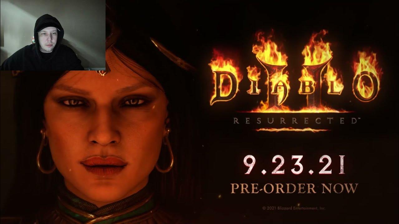 Diablo 2 Resurrected Sorceress Trailer Reaction Youtube
