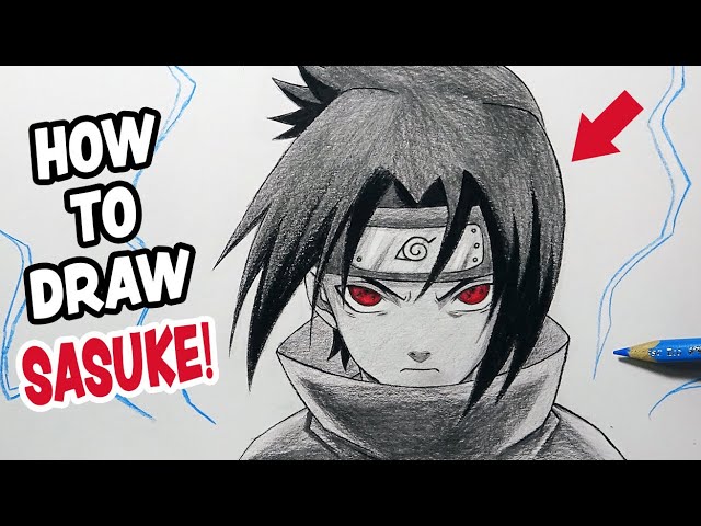 Sasuke colour drawing : r/Boruto