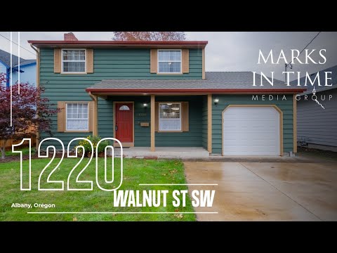 1220 Walnut St, Albany, OR home video tour