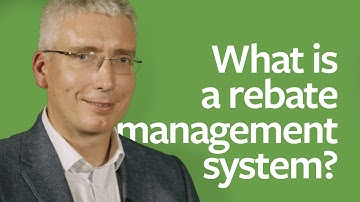 What is a rebate management system?