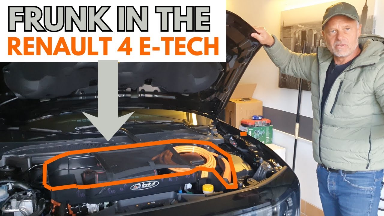 Renault 4 e-Tech with front trunk (frunk) Product development | Frunk.at
