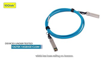 SFP-H10GB-CU3M 10GBASE blue DAC compatibility test on Cisco switch | 10Gtek Compatibility Lab
