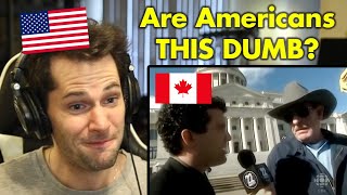 American Reacts to Rick Mercer Talking to Americans | Part 2