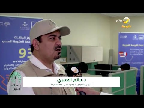 مركز بلاغات 937 يقدم خدماته المختلفة لضيوف الرحمن