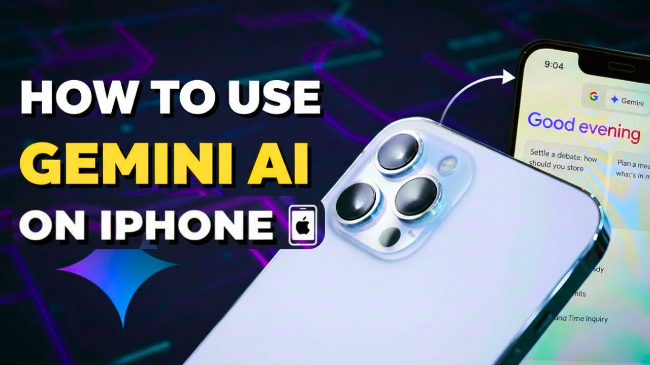 How To Use Google Gemini on iPhone - YouTube