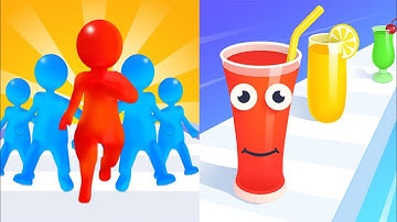 Juice Run Canvas Run Satisfying gameplay android, ios