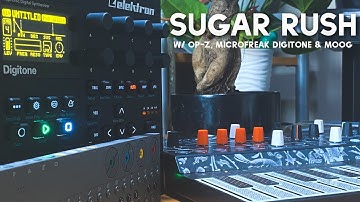 Sugar Rush W/ OP-Z, Microfreak, Digitone & Moog