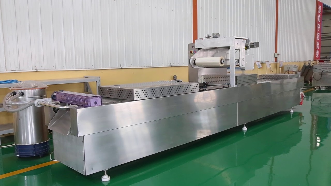 full automatic stretch film packaging machine YouTube