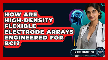 How Are High-density Flexible Electrode Arrays Engineered For BCI? - Neurotech Insight Pro