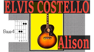 Alison Elvis Costello Guitar Chords