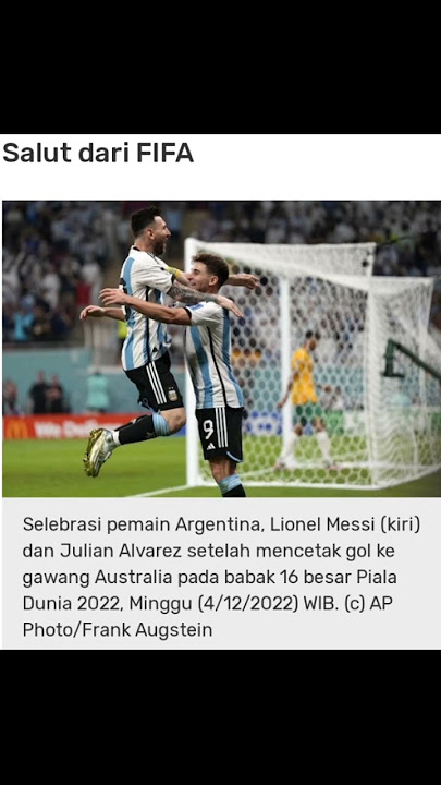 Messi Serahkan Jersey Ke Pemain Australia#shorts