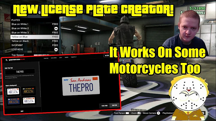 Revolutionary GTA Online License Plate Creator - Including Motorcycles!