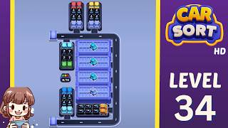 Car Sort Level 34 Solution Walkthrough
