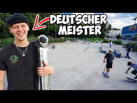 Ich fahre Timon Kunze's local Skatepark!